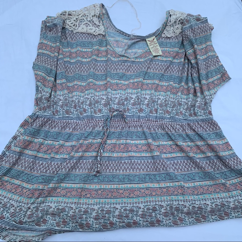 Plus Size Peplum Blouse